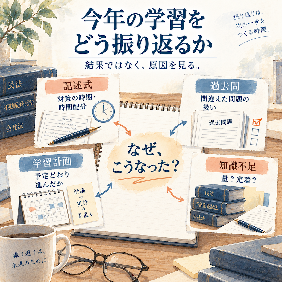 今年の学習をどう振り返るか